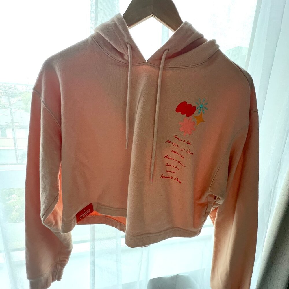 BTS Permission to Dance on Stage LA Concert Cropped Hoodie